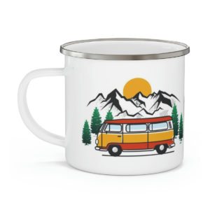 Enamel Camping Mug